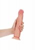 Zakrzywiony penis dildo na przyssawce  25,5 cm